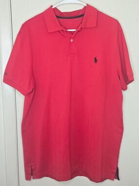 Ralp Lauren RLX Performance Red Polo